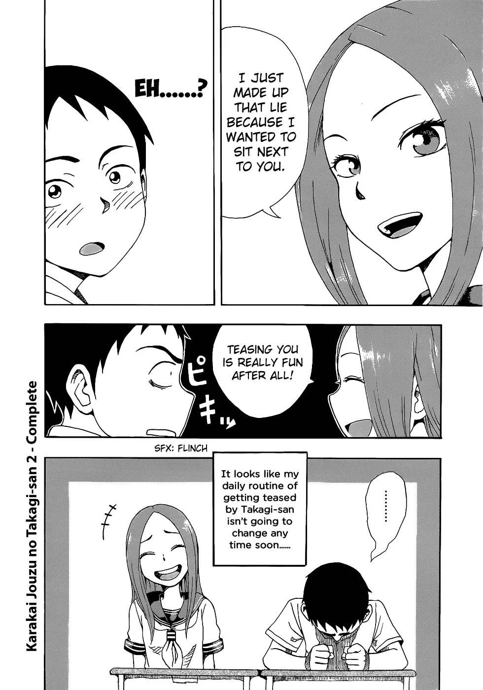 Karakai Jouzu no Takagi-san Chapter 17.1 page 10 - Chapter 17.1: Extra: Seat Change