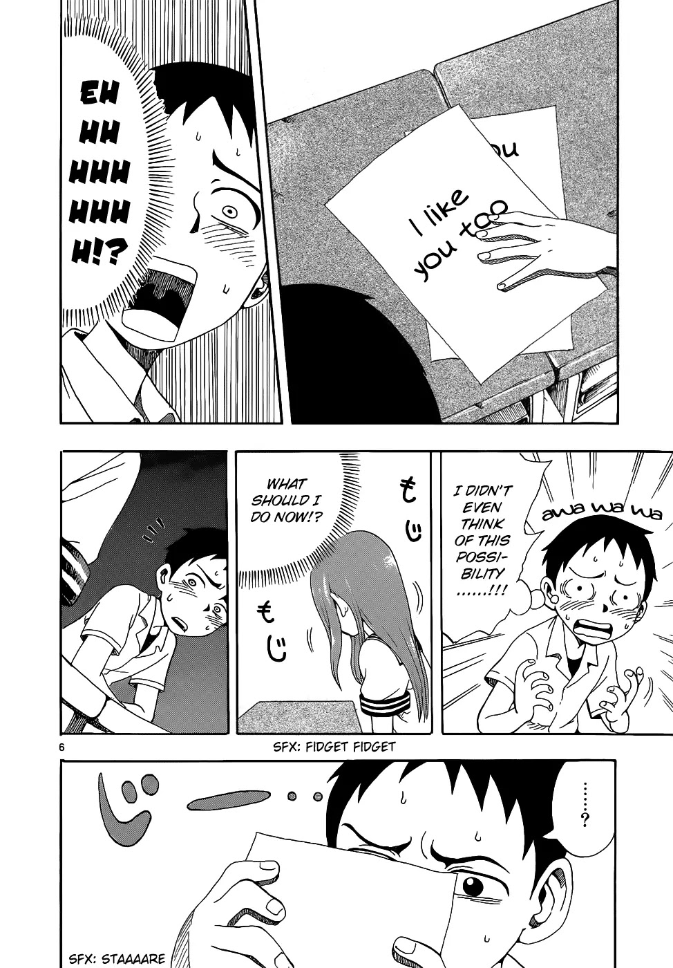 Karakai Jouzu no Takagi-san Chapter 17.1 page 8 - Chapter 17.1: Extra: Seat Change