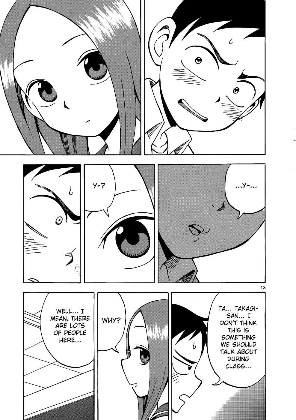 Karakai Jouzu no Takagi-san Chapter 17 page 14 - Chapter 17: Dream