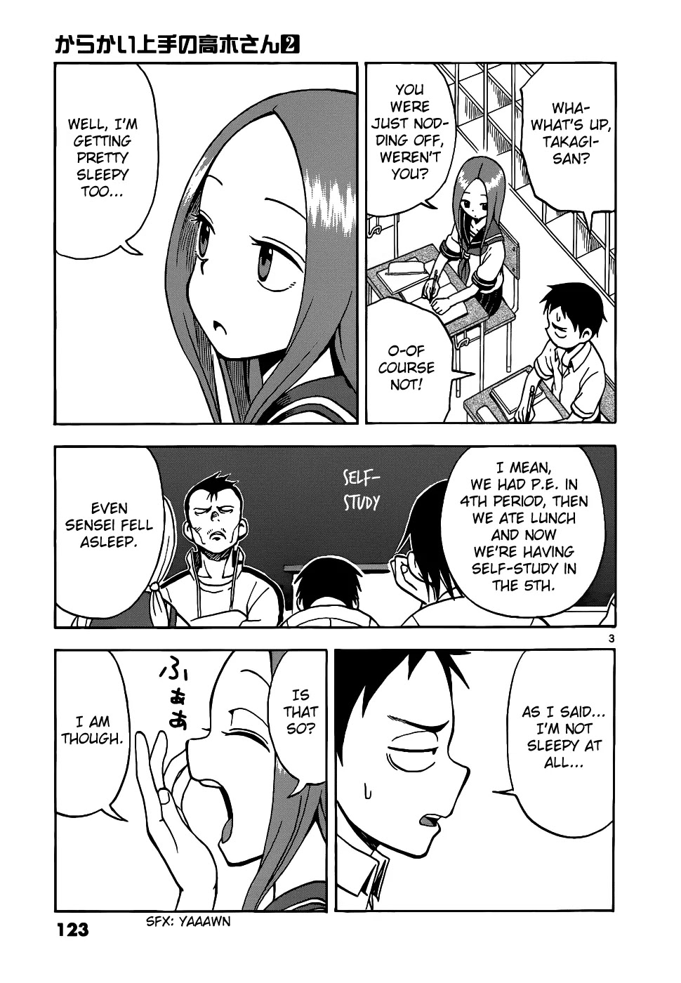 Karakai Jouzu no Takagi-san Chapter 17 page 4 - Chapter 17: Dream