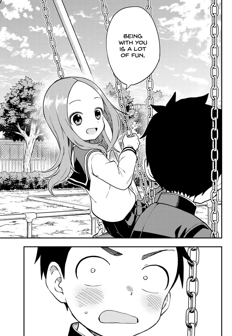 Karakai Jouzu no Takagi-san Chapter 170 page 11 - Chapter 170: Swings