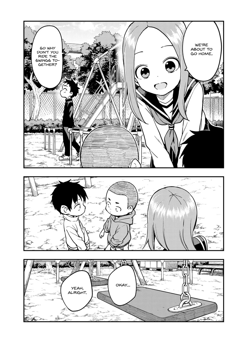 Karakai Jouzu no Takagi-san Chapter 170 page 13 - Chapter 170: Swings