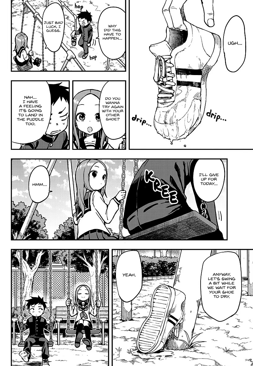 Karakai Jouzu no Takagi-san Chapter 170 page 4 - Chapter 170: Swings