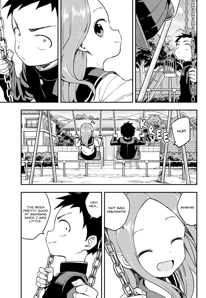 Karakai Jouzu no Takagi-san Chapter 170 page 5 - Chapter 170: Swings