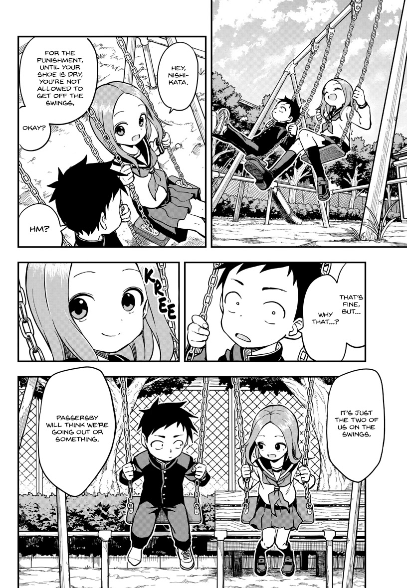 Karakai Jouzu no Takagi-san Chapter 170 page 6 - Chapter 170: Swings