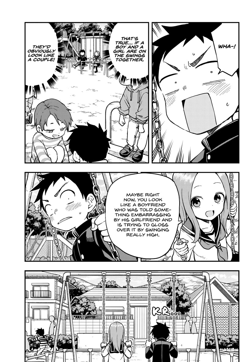 Karakai Jouzu no Takagi-san Chapter 170 page 7 - Chapter 170: Swings