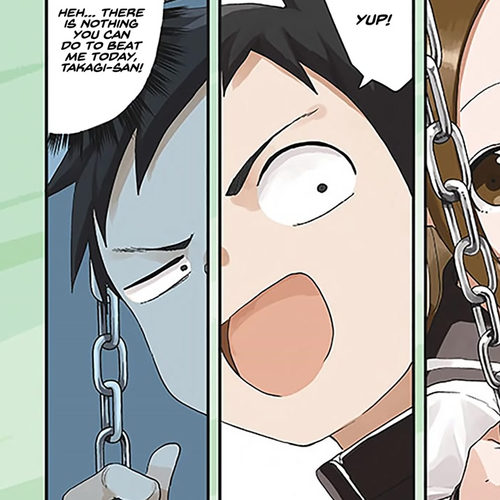 Karakai Jouzu no Takagi-san Chapter 170: Swings cover