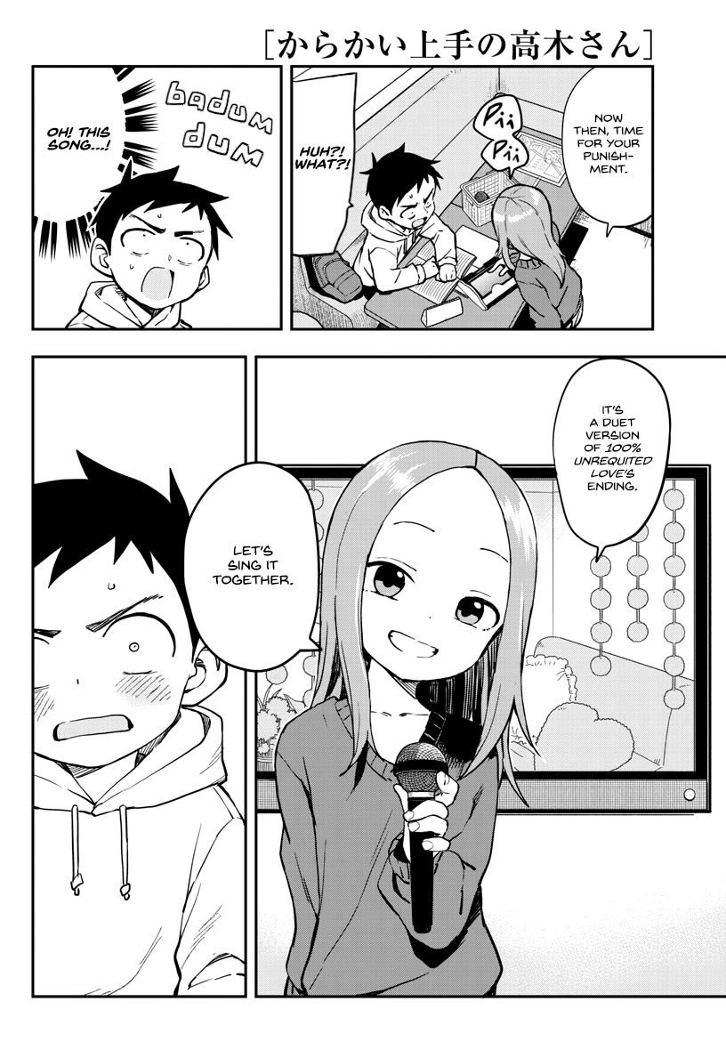 Karakai Jouzu no Takagi-san Chapter 171 page 10 - Chapter 171: Karaoke