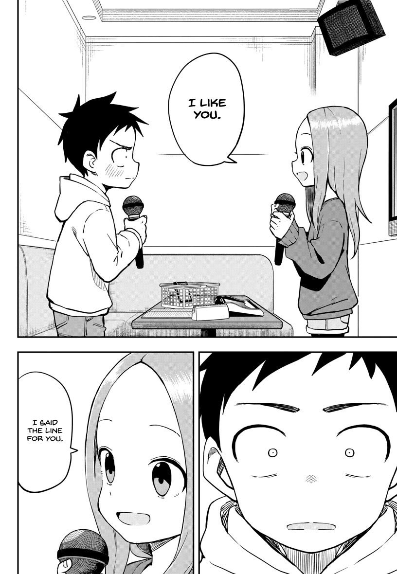 Karakai Jouzu no Takagi-san Chapter 171 page 14 - Chapter 171: Karaoke