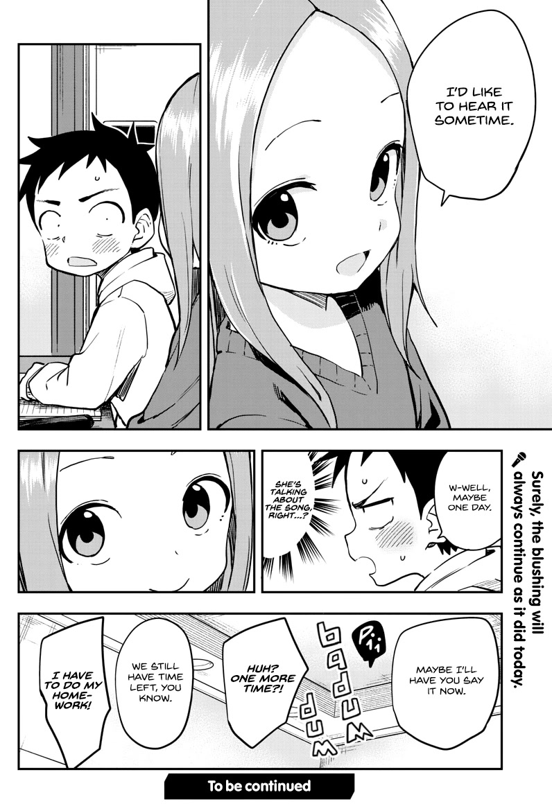 Karakai Jouzu no Takagi-san Chapter 171 page 16 - Chapter 171: Karaoke