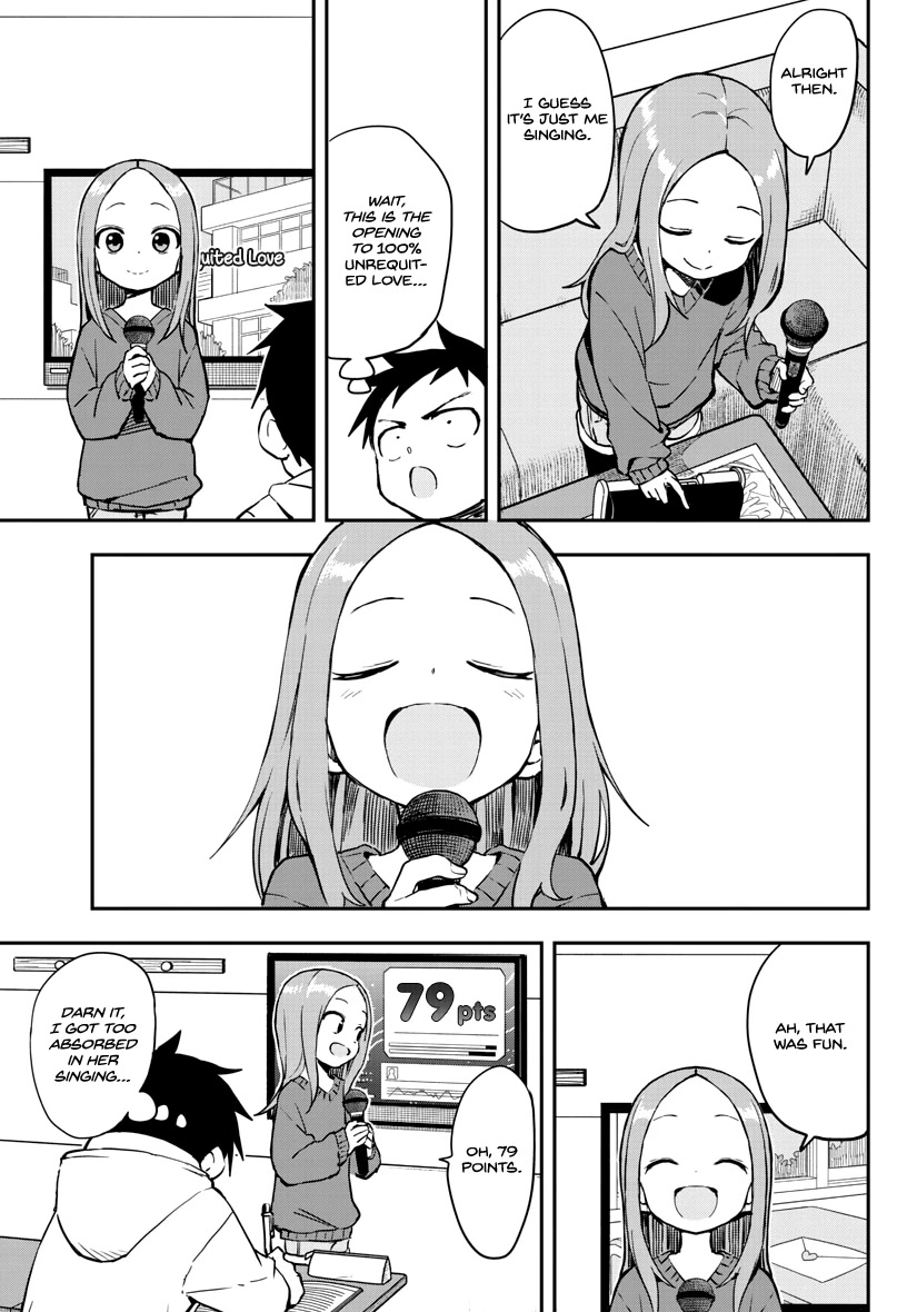 Karakai Jouzu no Takagi-san Chapter 171 page 5 - Chapter 171: Karaoke