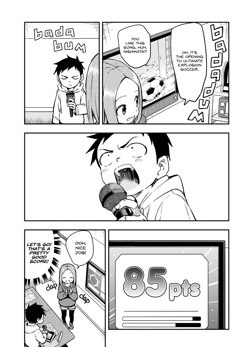 Karakai Jouzu no Takagi-san Chapter 171 page 7 - Chapter 171: Karaoke
