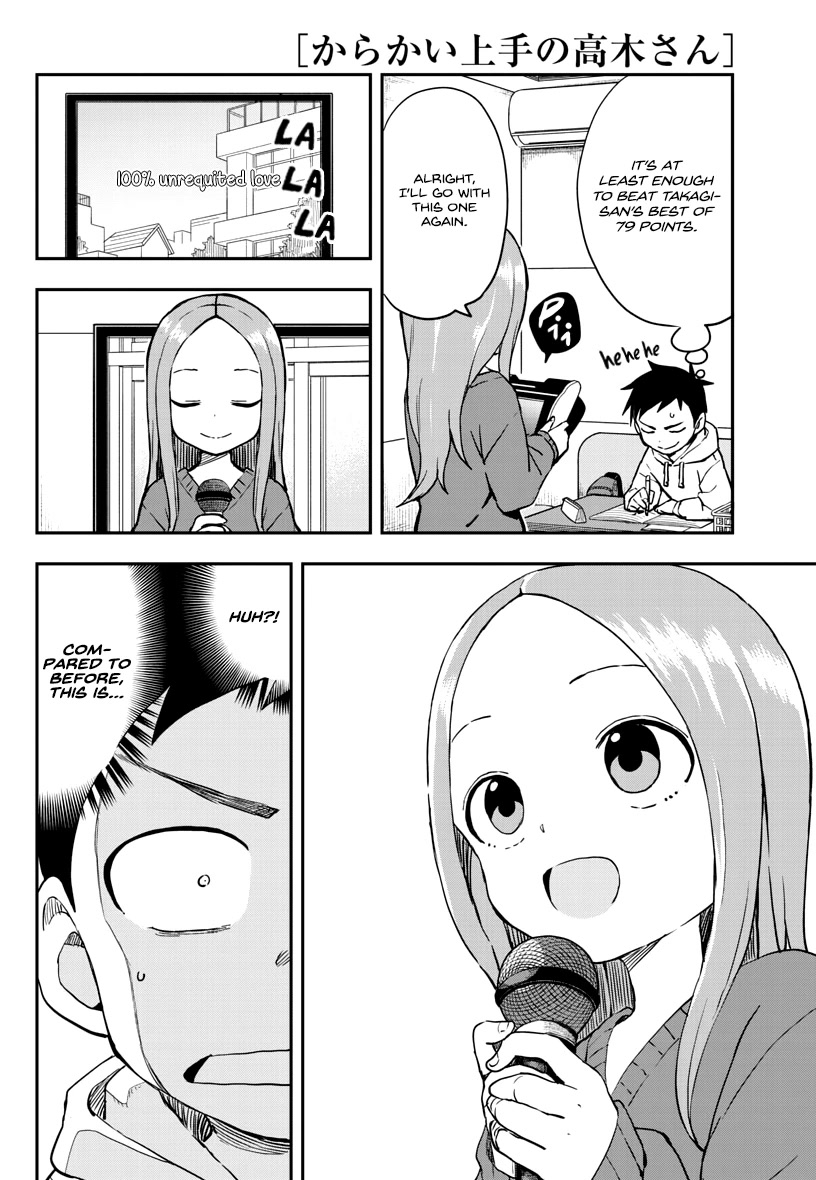 Karakai Jouzu no Takagi-san Chapter 171 page 8 - Chapter 171: Karaoke