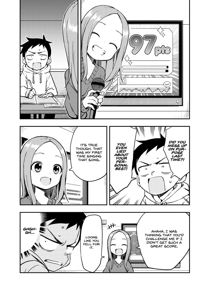 Karakai Jouzu no Takagi-san Chapter 171 page 9 - Chapter 171: Karaoke