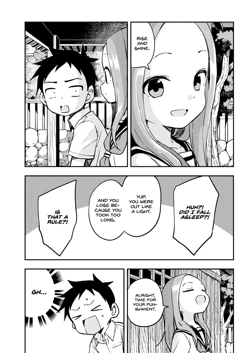 Karakai Jouzu no Takagi-san Chapter 172 page 12 - Chapter 172: Staying Up Late