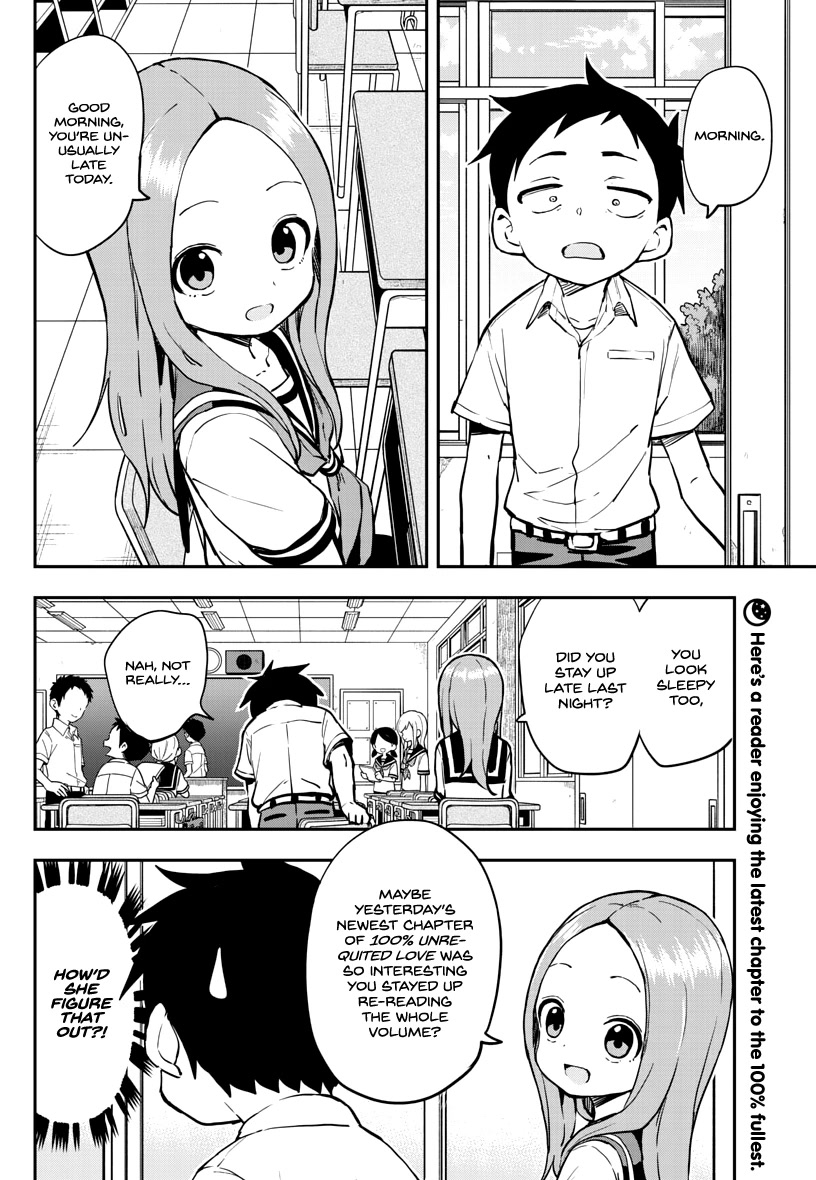 Karakai Jouzu no Takagi-san Chapter 172 page 2 - Chapter 172: Staying Up Late