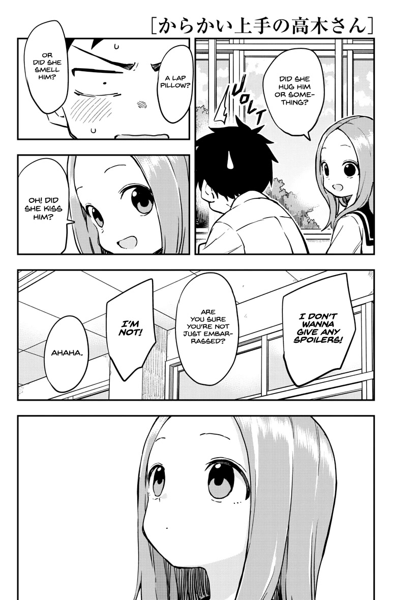 Karakai Jouzu no Takagi-san Chapter 172 page 3 - Chapter 172: Staying Up Late