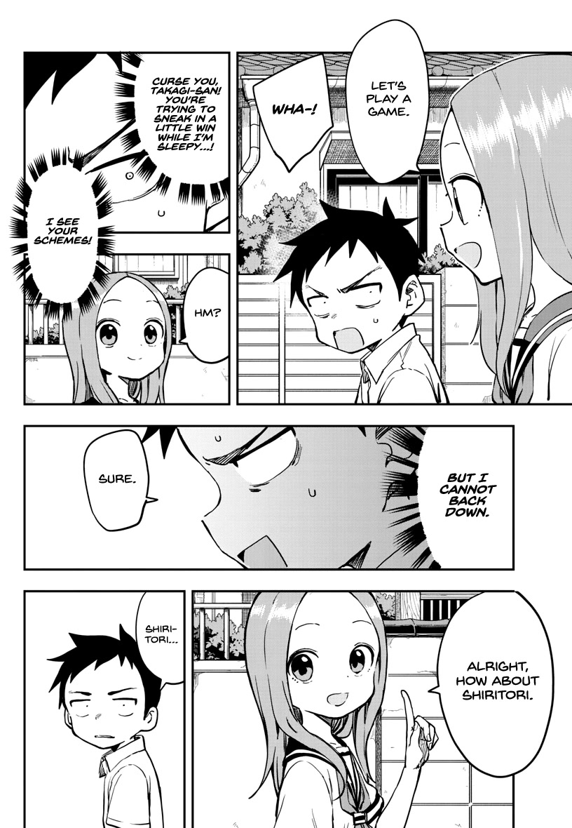 Karakai Jouzu no Takagi-san Chapter 172 page 5 - Chapter 172: Staying Up Late