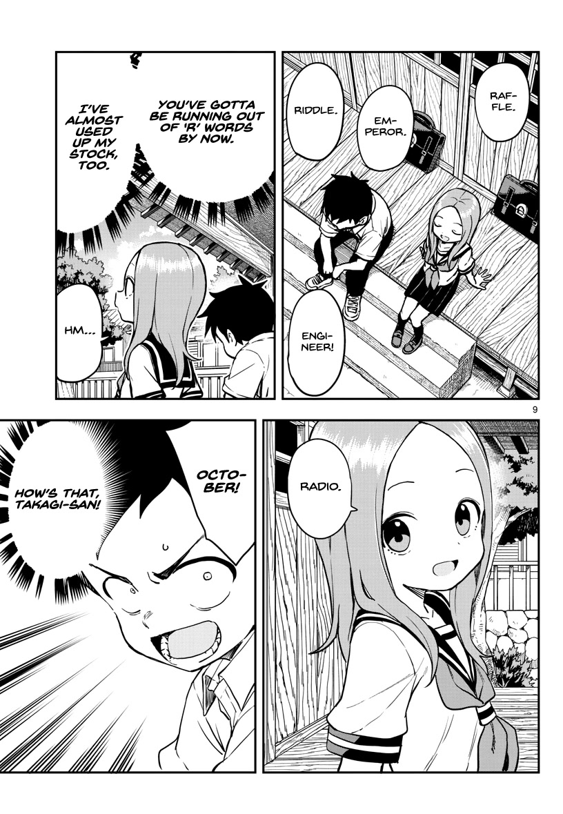 Karakai Jouzu no Takagi-san Chapter 172 page 8 - Chapter 172: Staying Up Late