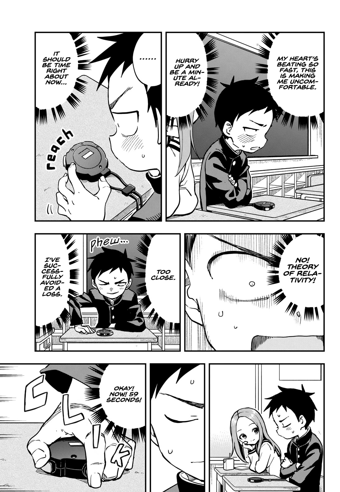 Karakai Jouzu no Takagi-san Chapter 173 page 13 - Chapter 173: Theory of Relativity