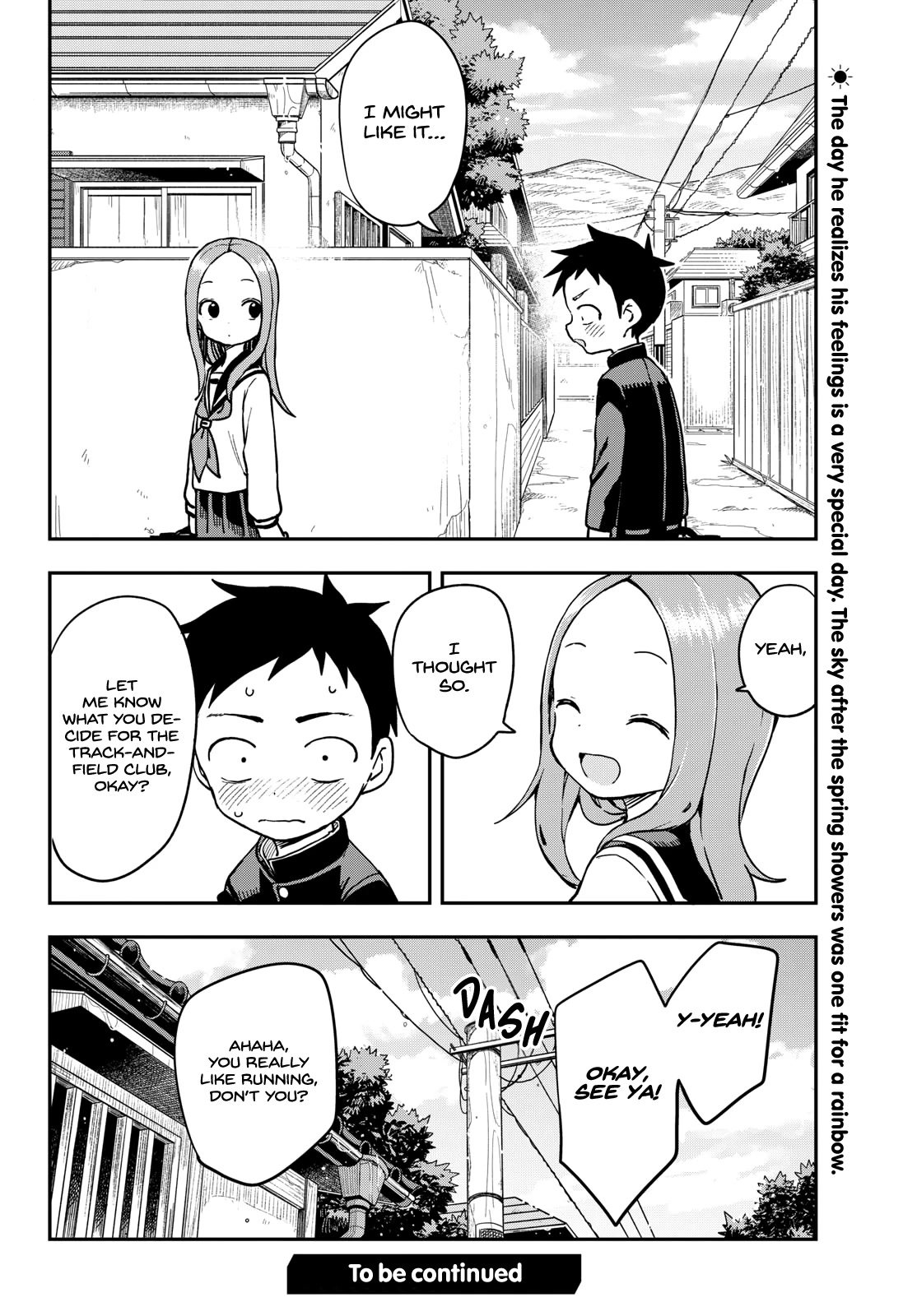 Karakai Jouzu no Takagi-san Chapter 174 page 16 - Chapter 174: To Like