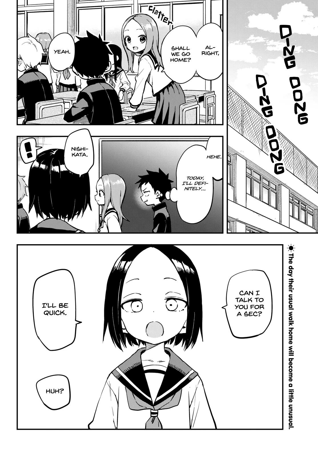 Karakai Jouzu no Takagi-san Chapter 174 page 2 - Chapter 174: To Like
