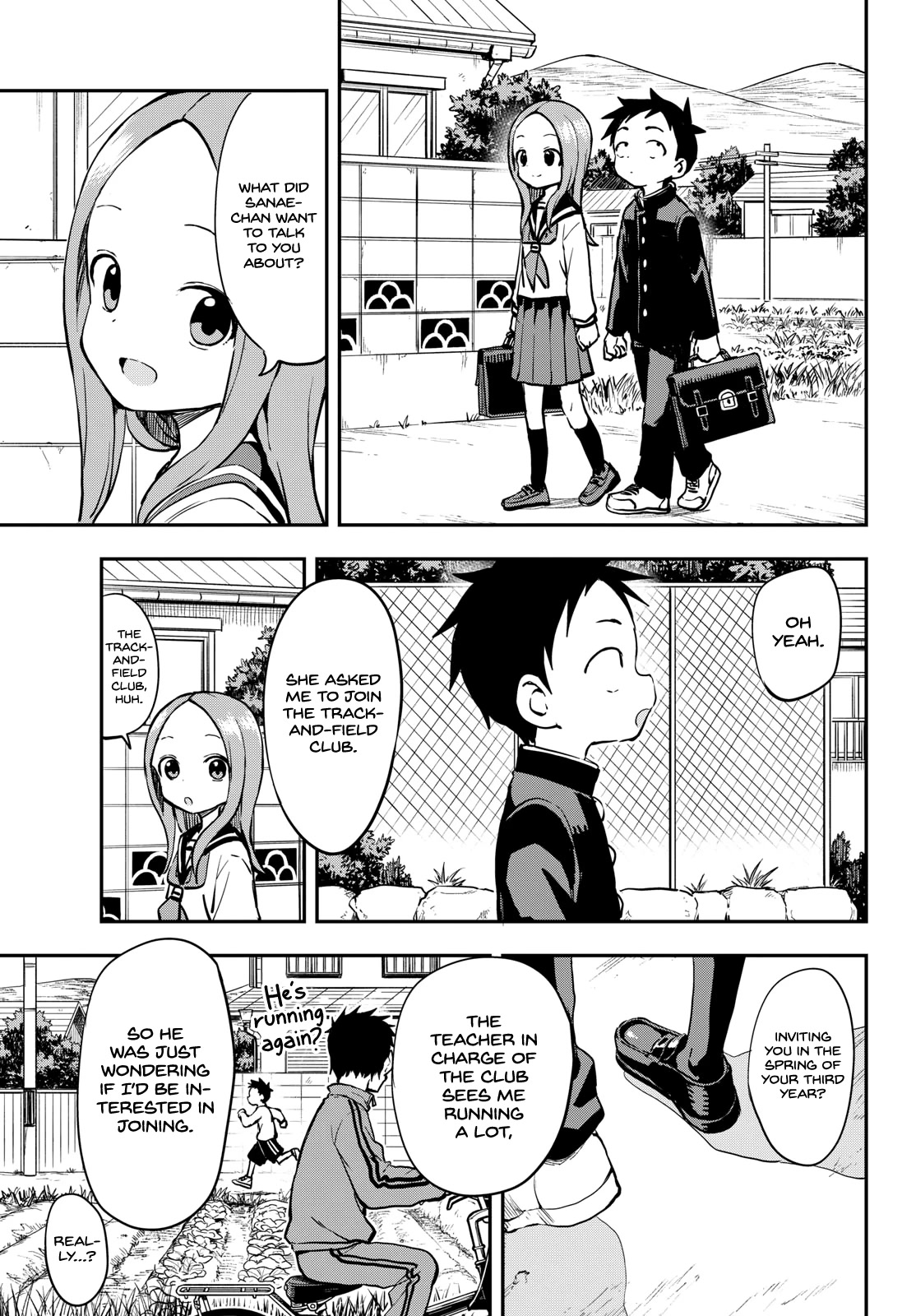 Karakai Jouzu no Takagi-san Chapter 174 page 3 - Chapter 174: To Like
