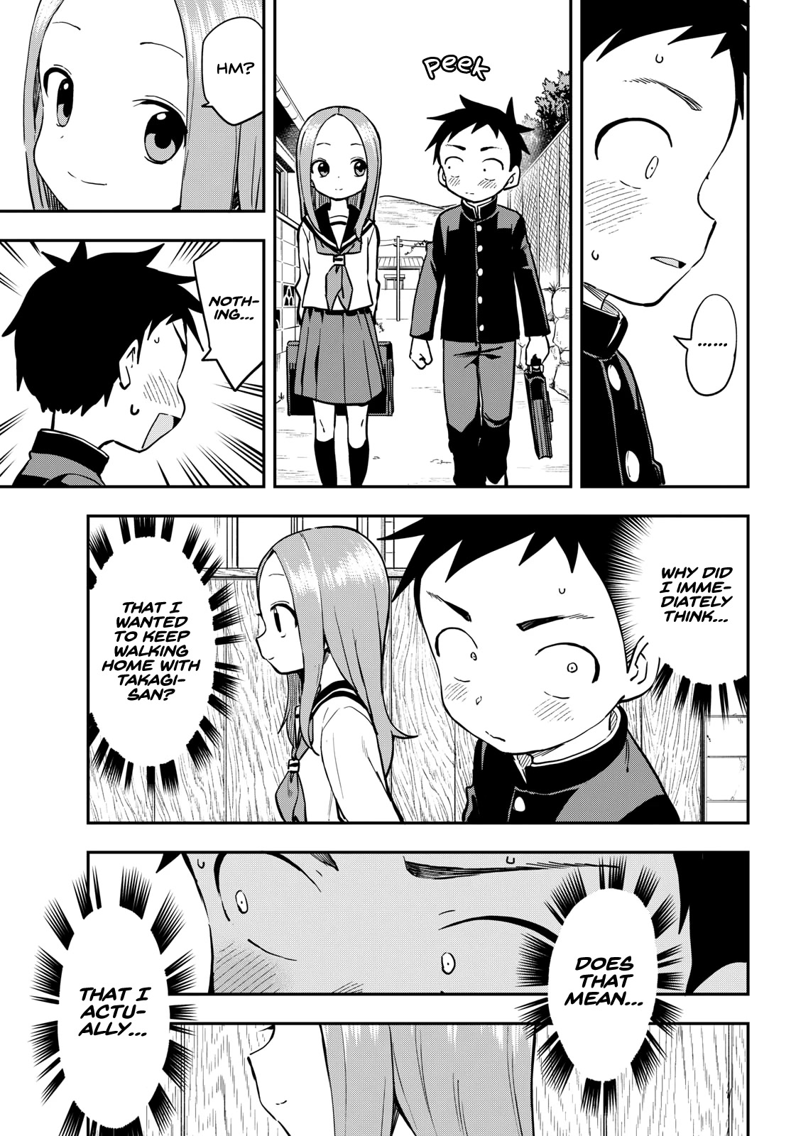 Karakai Jouzu no Takagi-san Chapter 174 page 5 - Chapter 174: To Like