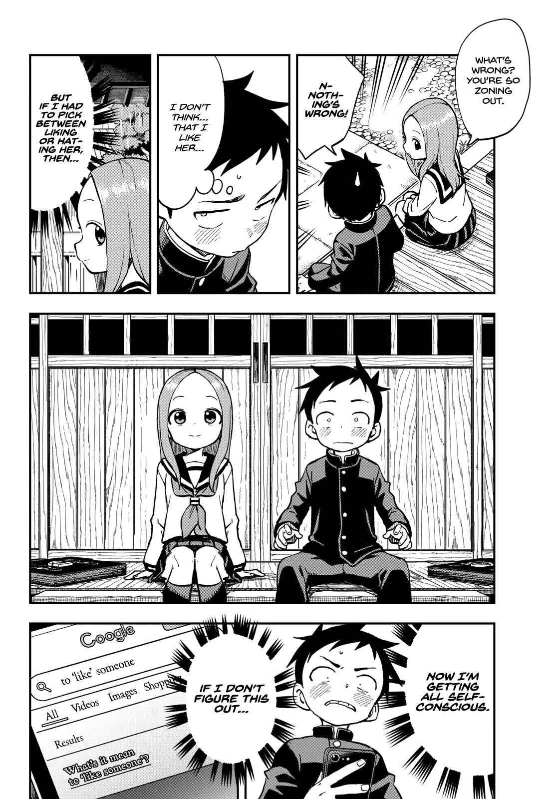 Karakai Jouzu no Takagi-san Chapter 174 page 8 - Chapter 174: To Like