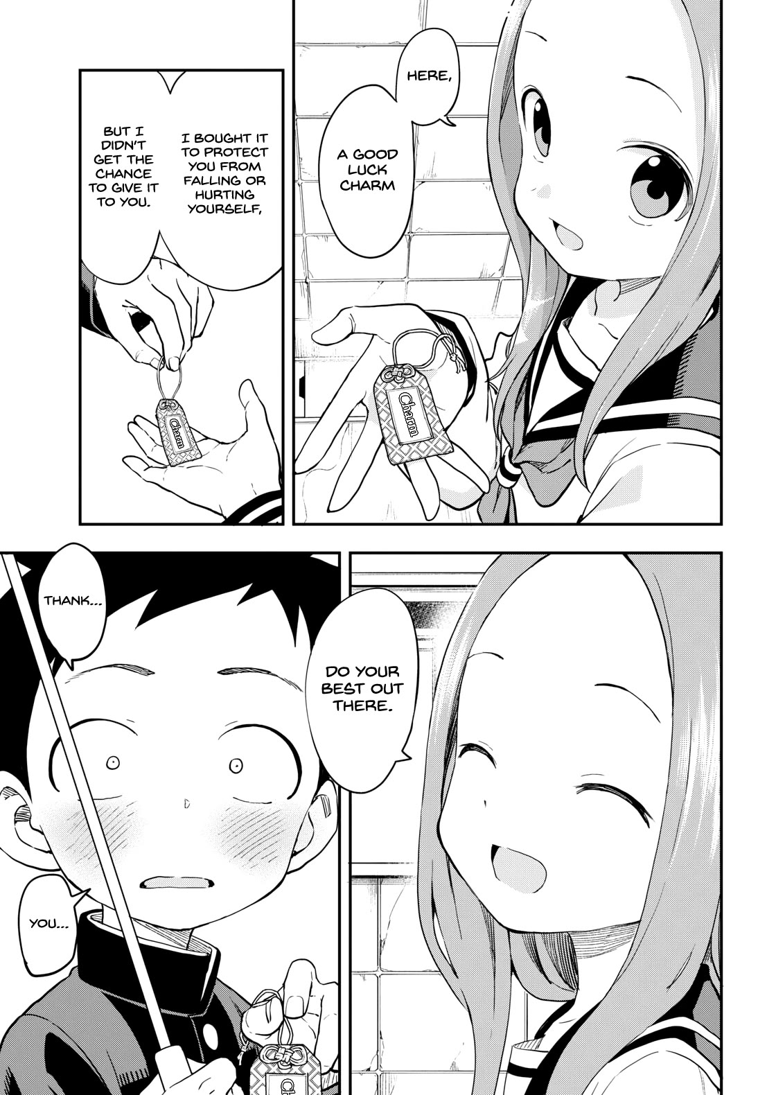 Karakai Jouzu no Takagi-san Chapter 175 page 11 - Chapter 175: Good Luck Charm