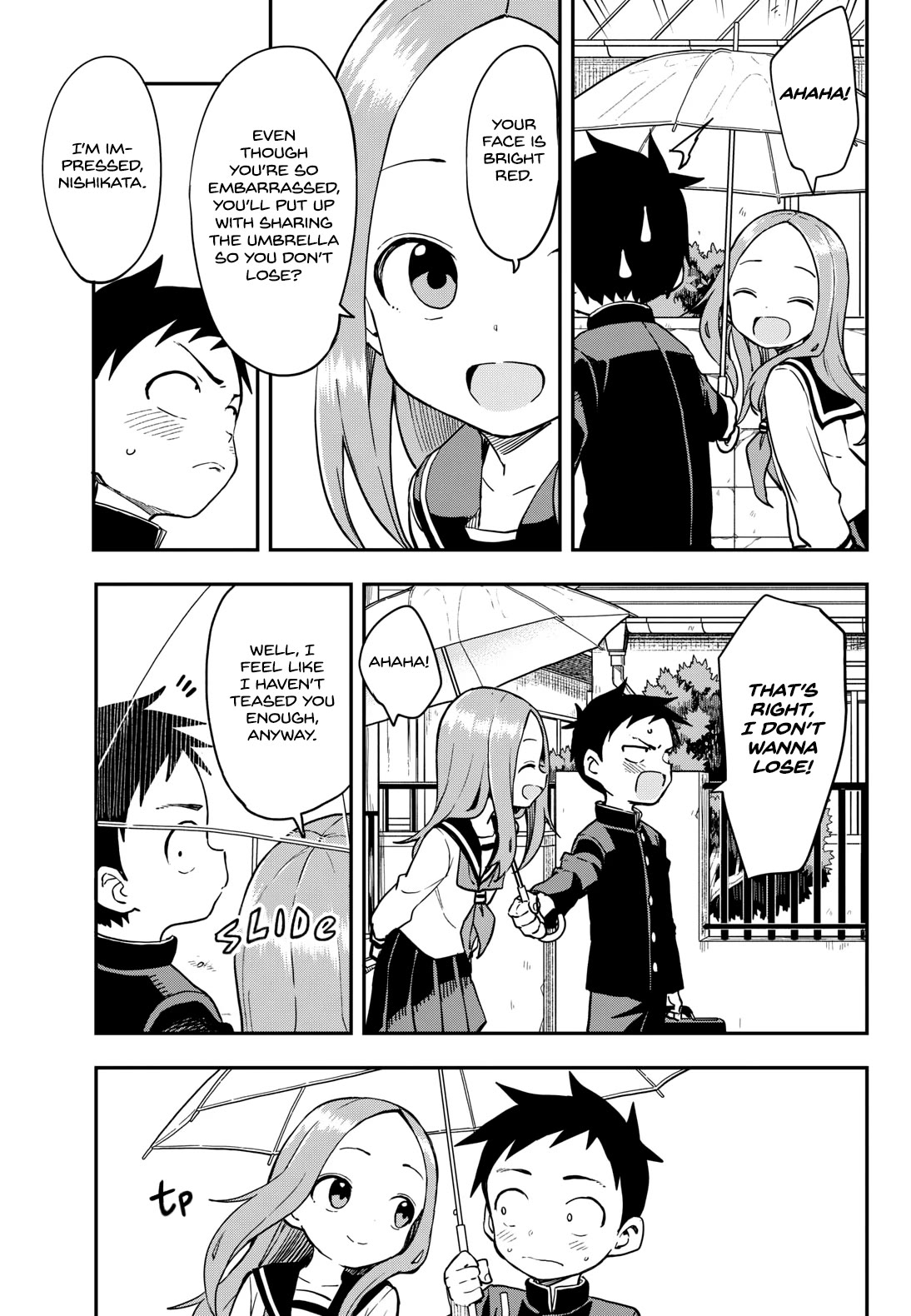 Karakai Jouzu no Takagi-san Chapter 175 page 15 - Chapter 175: Good Luck Charm