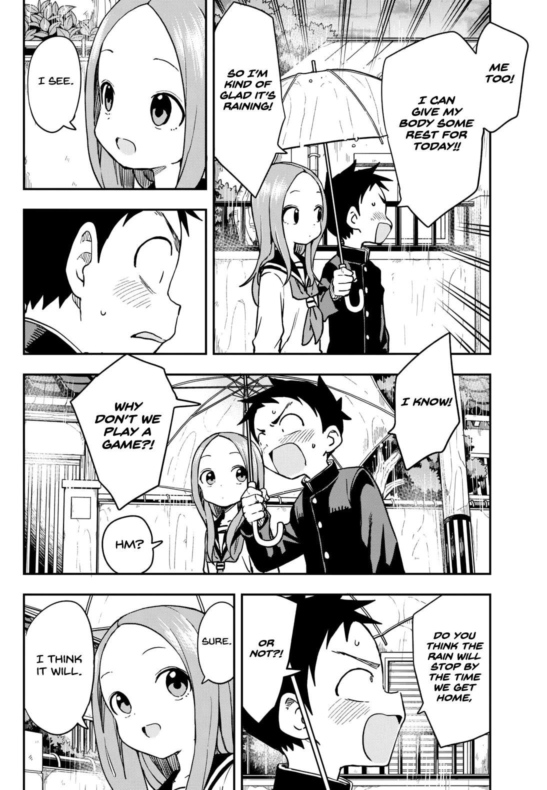 Karakai Jouzu no Takagi-san Chapter 175 page 8 - Chapter 175: Good Luck Charm