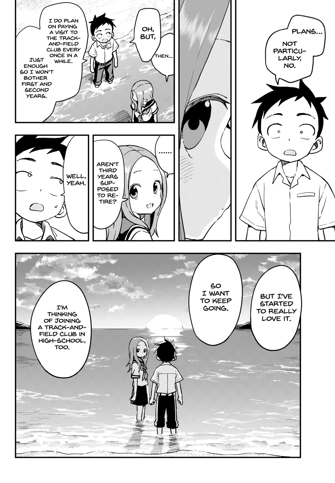 Karakai Jouzu no Takagi-san Chapter 176 page 18 - Chapter 176: Line