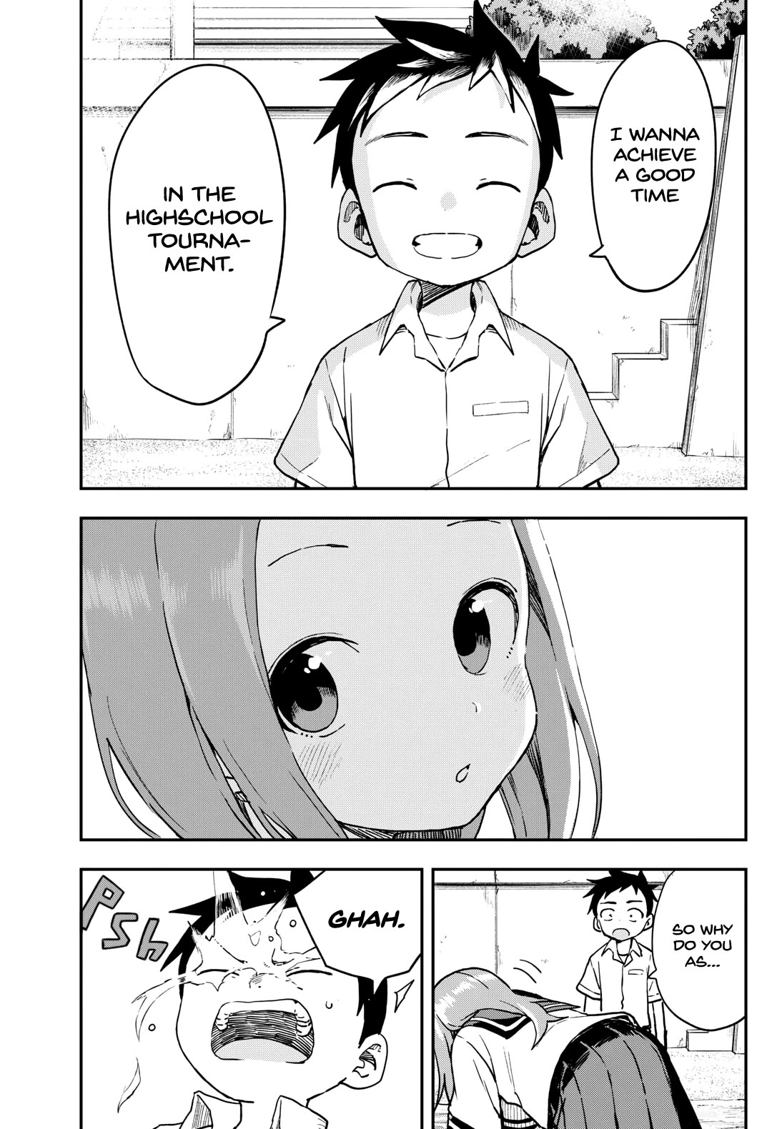 Karakai Jouzu no Takagi-san Chapter 176 page 19 - Chapter 176: Line