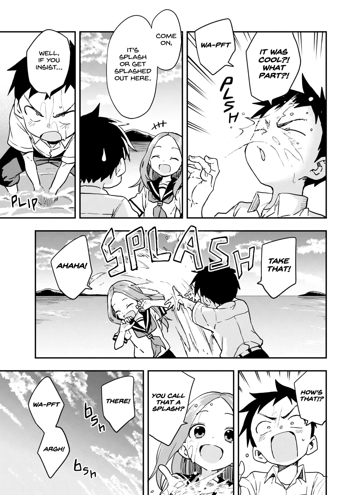 Karakai Jouzu no Takagi-san Chapter 176 page 21 - Chapter 176: Line