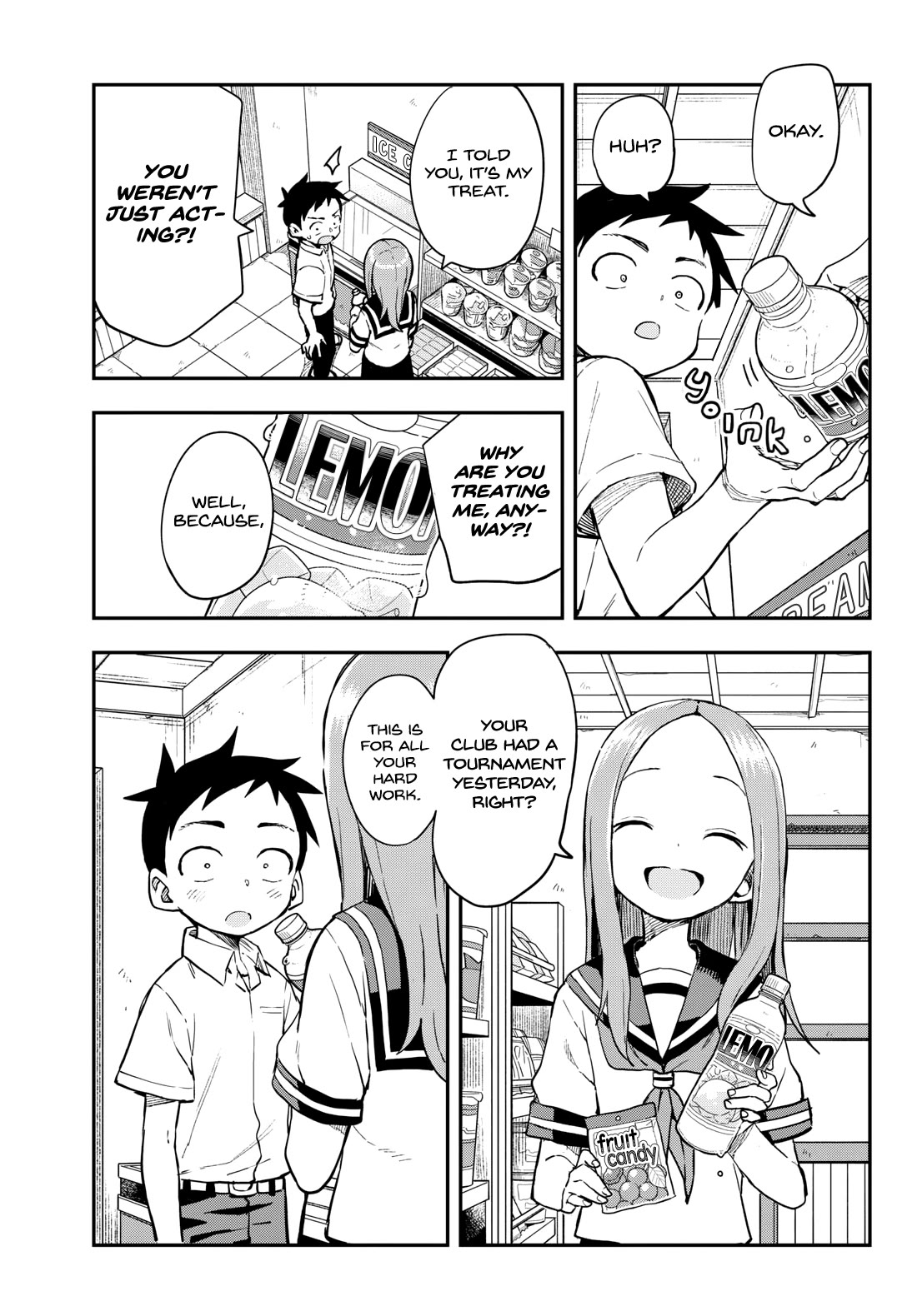 Karakai Jouzu no Takagi-san Chapter 176 page 5 - Chapter 176: Line
