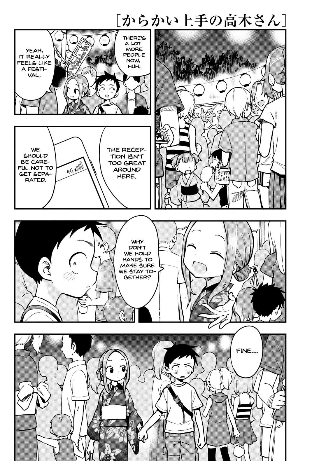 Karakai Jouzu no Takagi-san Chapter 177 page 10 - Chapter 177: Summer Festival [END]