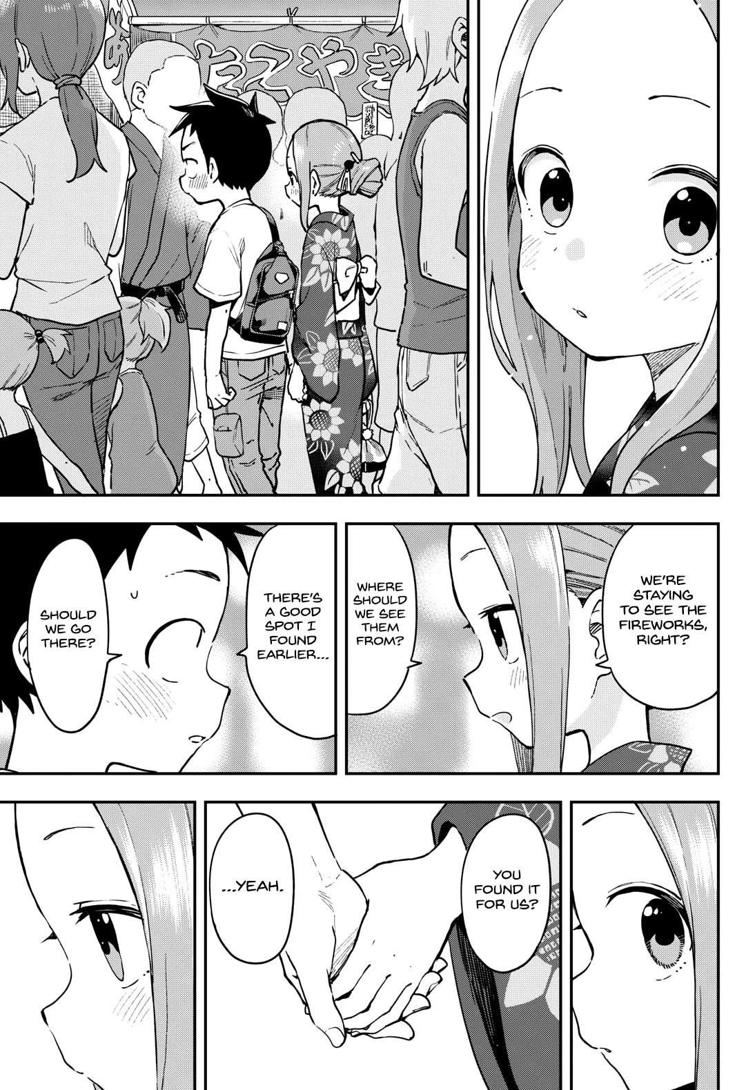 Karakai Jouzu no Takagi-san Chapter 177 page 11 - Chapter 177: Summer Festival [END]