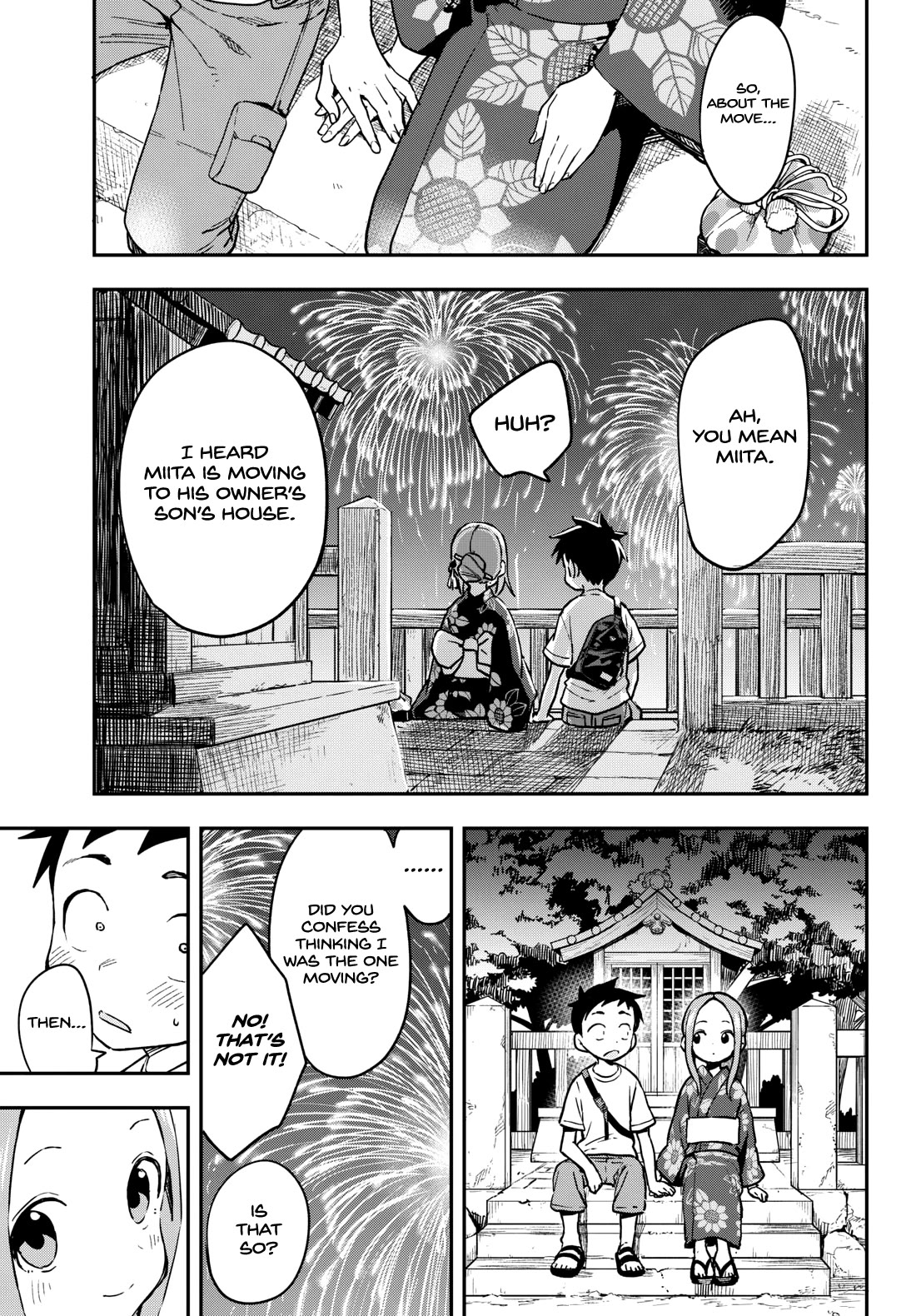 Karakai Jouzu no Takagi-san Chapter 177 page 30 - Chapter 177: Summer Festival [END]