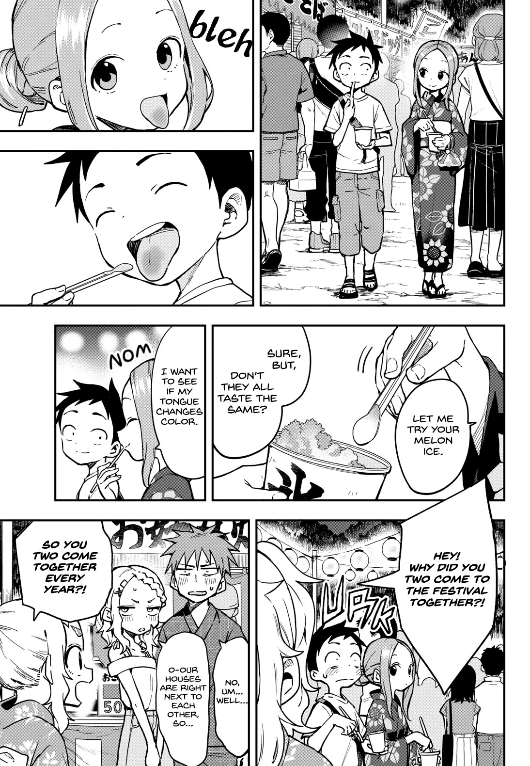 Karakai Jouzu no Takagi-san Chapter 177 page 7 - Chapter 177: Summer Festival [END]