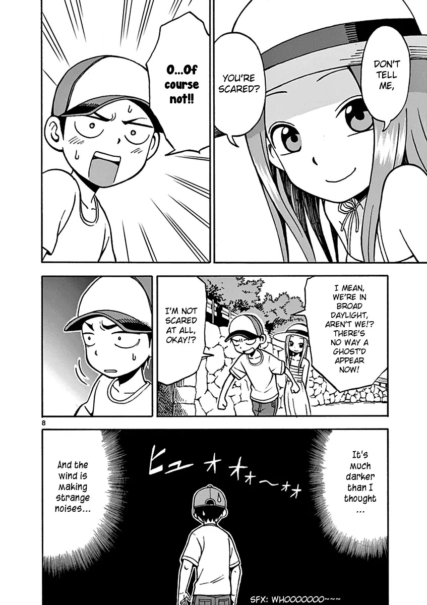 Karakai Jouzu no Takagi-san Chapter 18 page 12 - Chapter 18: Test of Courage