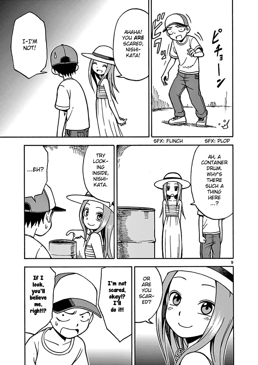 Karakai Jouzu no Takagi-san Chapter 18 page 13 - Chapter 18: Test of Courage
