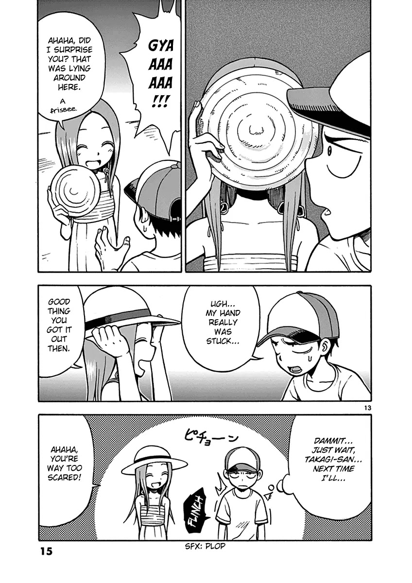 Karakai Jouzu no Takagi-san Chapter 18 page 17 - Chapter 18: Test of Courage