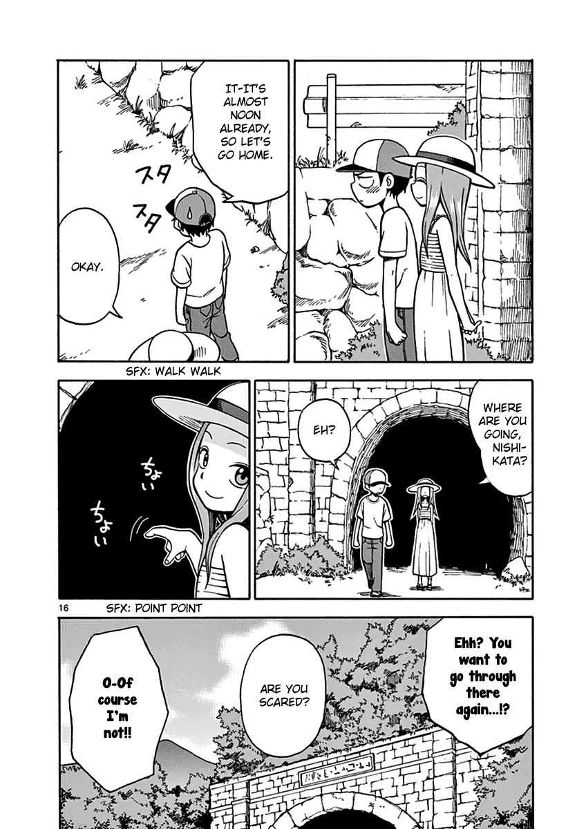 Karakai Jouzu no Takagi-san Chapter 18 page 20 - Chapter 18: Test of Courage