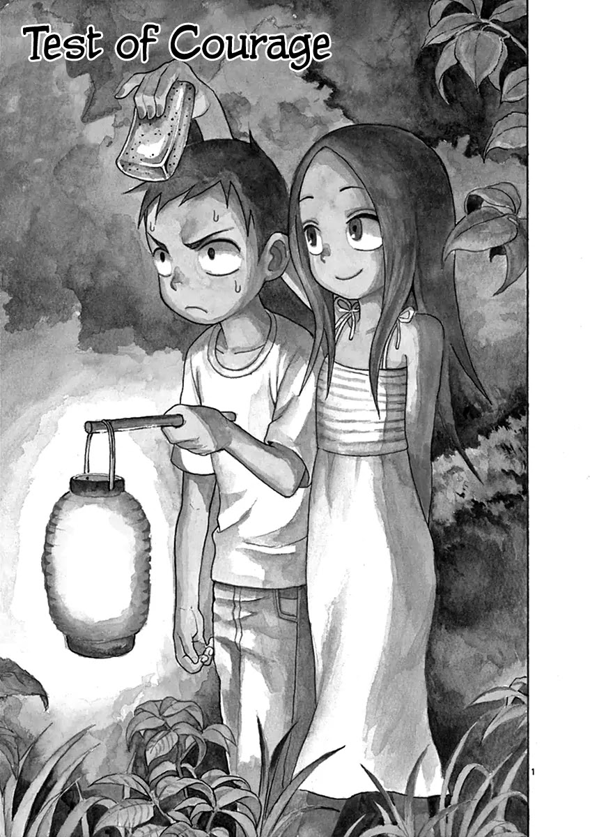 Karakai Jouzu no Takagi-san Chapter 18 page 5 - Chapter 18: Test of Courage