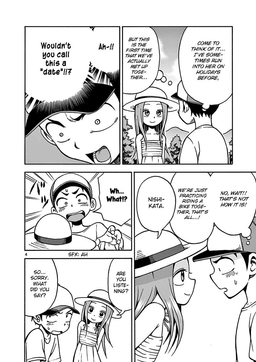 Karakai Jouzu no Takagi-san Chapter 18 page 8 - Chapter 18: Test of Courage