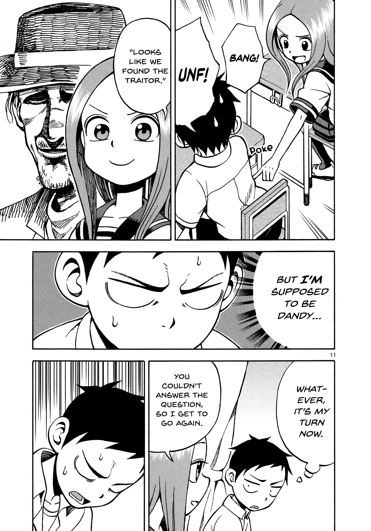 Karakai Jouzu no Takagi-san Chapter 19 page 11 - Chapter 19: Question