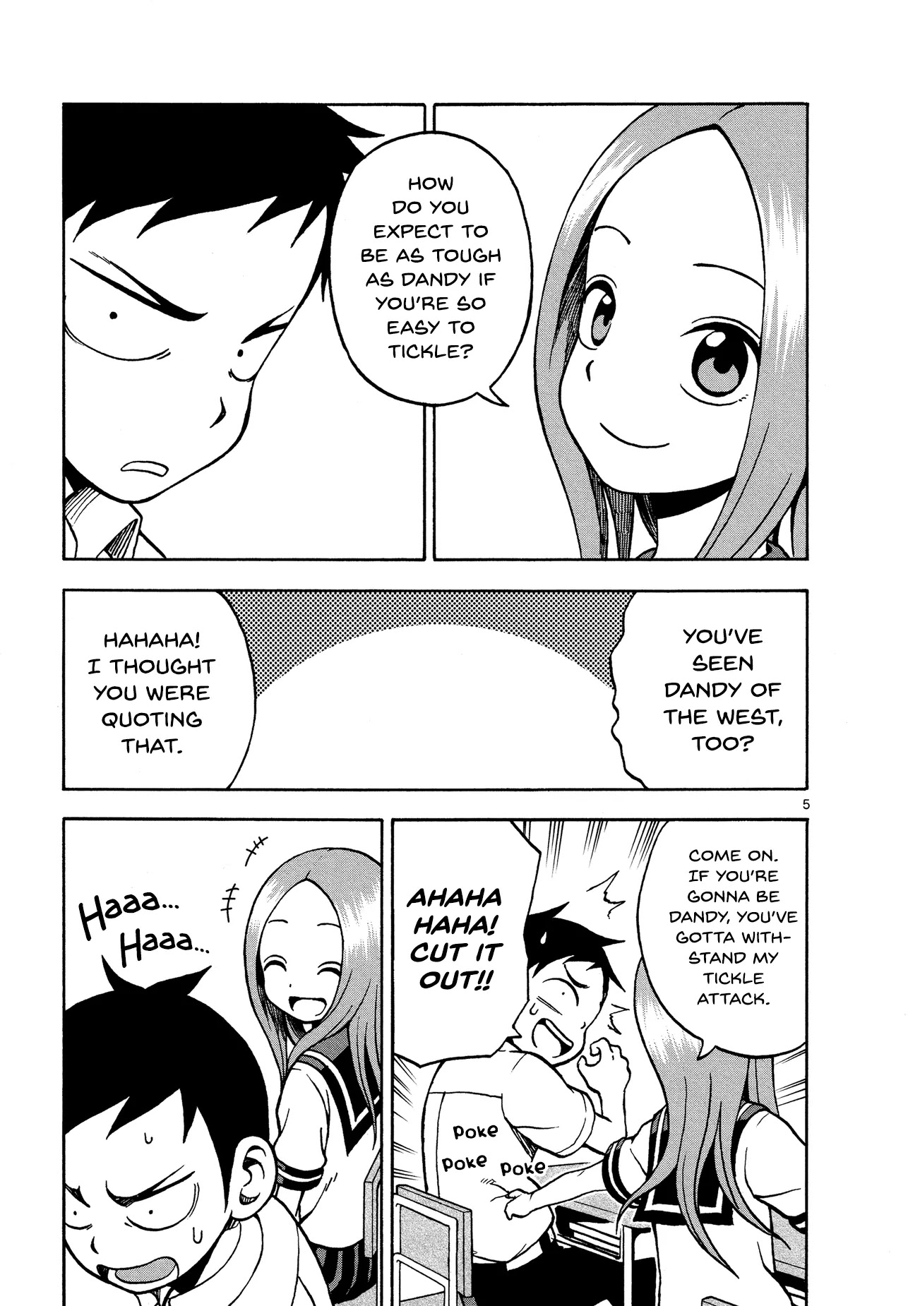 Karakai Jouzu no Takagi-san Chapter 19 page 5 - Chapter 19: Question