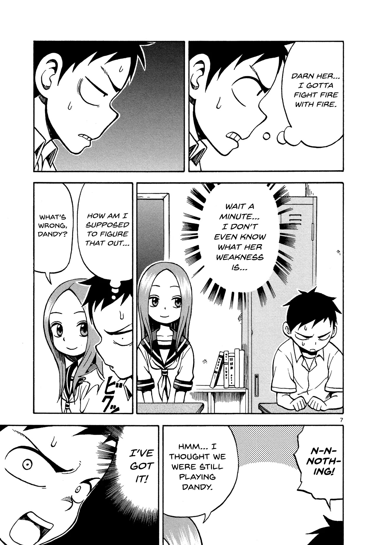 Karakai Jouzu no Takagi-san Chapter 19 page 7 - Chapter 19: Question