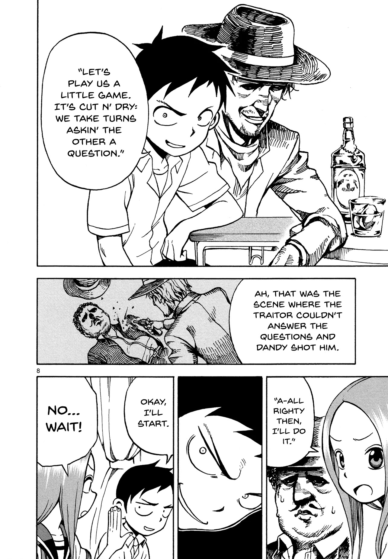 Karakai Jouzu no Takagi-san Chapter 19 page 8 - Chapter 19: Question